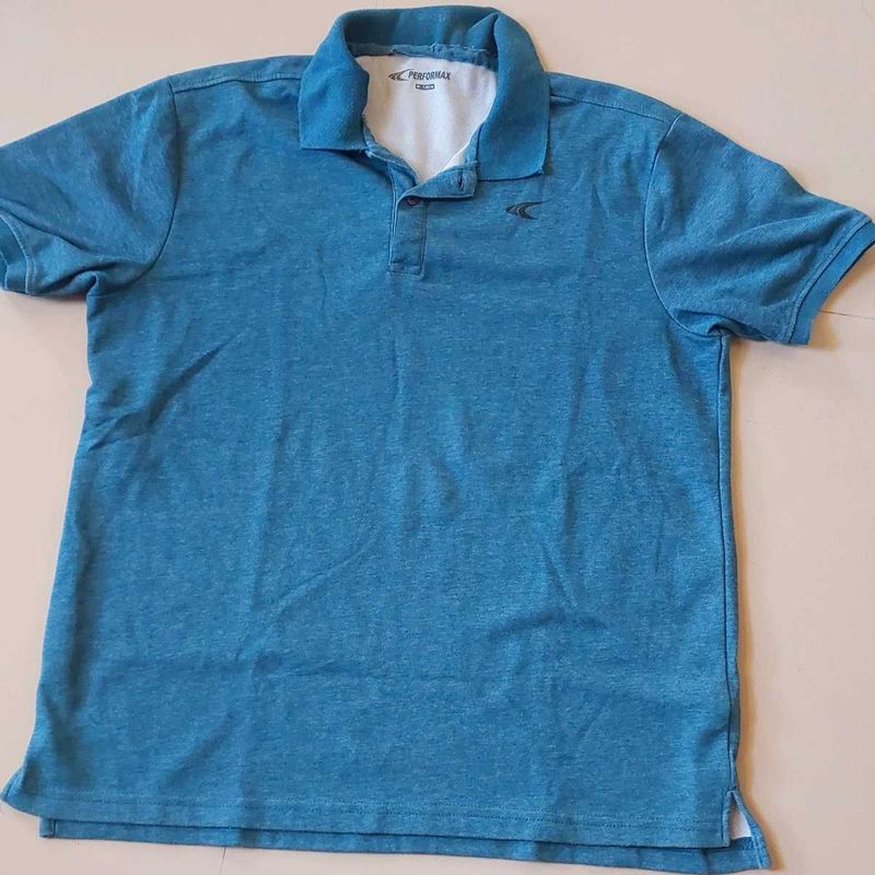 Blue Performance Polo Shirt
