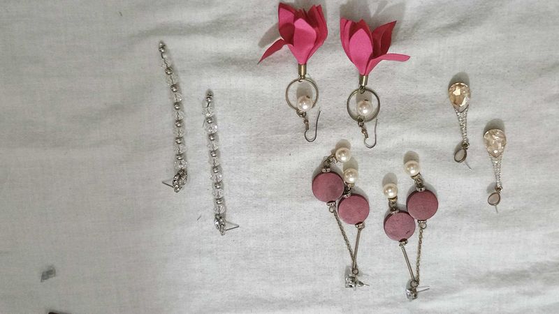 Assorted 4 Earring Set