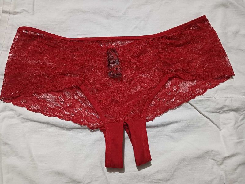 Red Lace Panties🔥free size