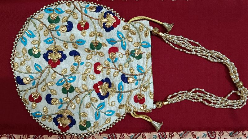Decorated Hand bag