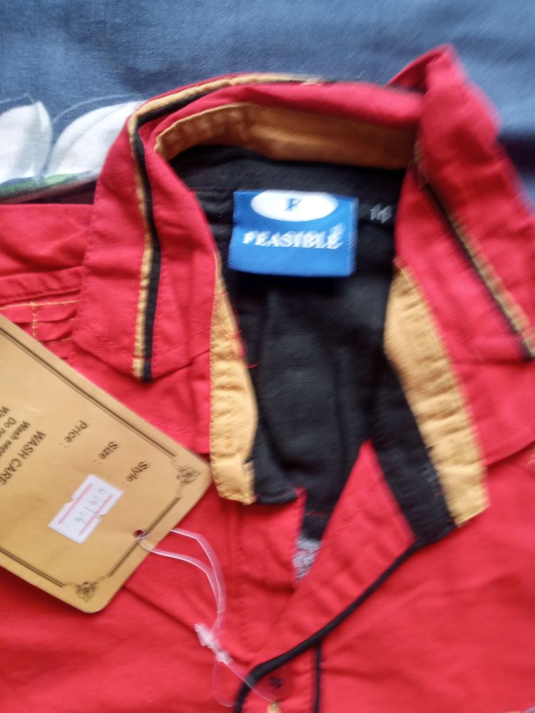 Red Shirt For Boys, Not Used