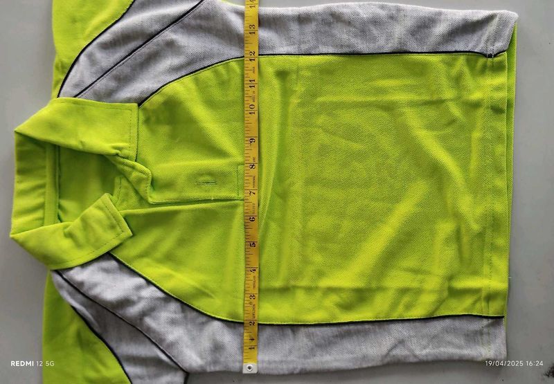 Green &amp; Gray Pullover T Shirt