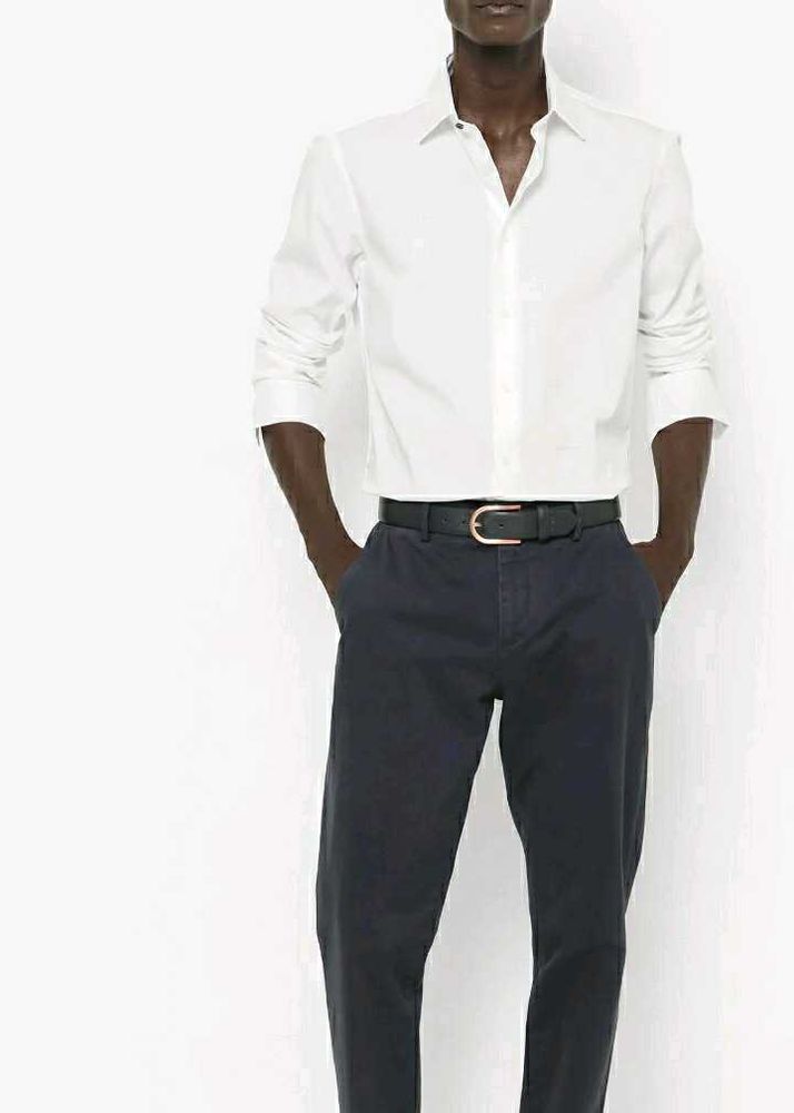 NEW RARE RABBIT White CASUAL Shirt