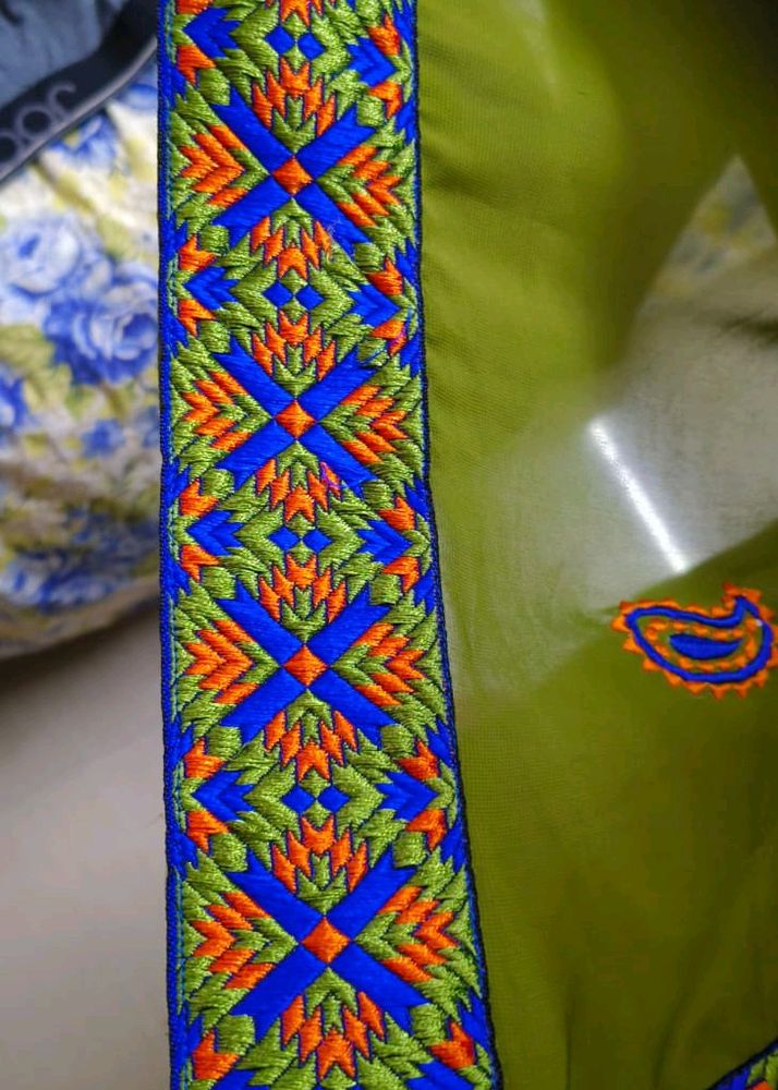 Ethnic Embroidered Trim