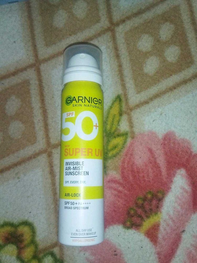 Garnier SPF 50 Sunscreen