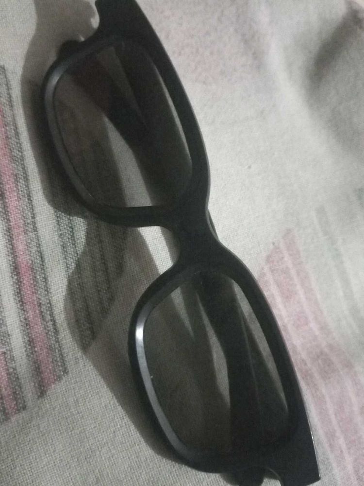 3D Glasses - Black Frame