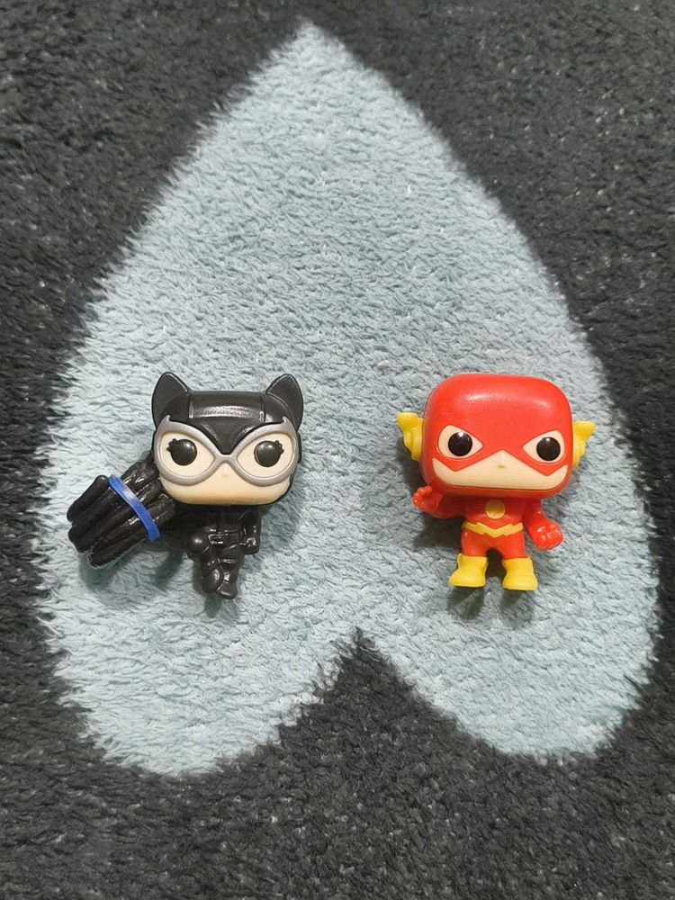 Kinder Joy Funko Pop! DC - Flash &amp; Catwoman