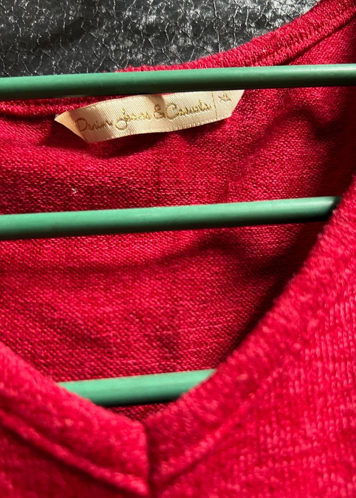 Red Casual Top