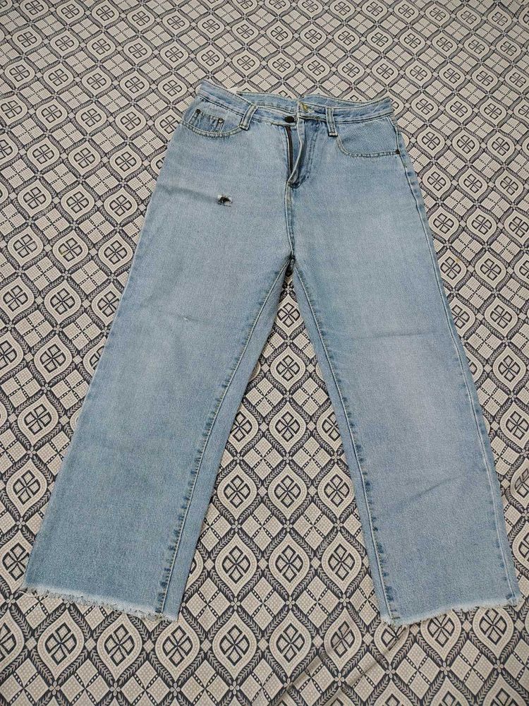 Beach Vibes Straight Jeans