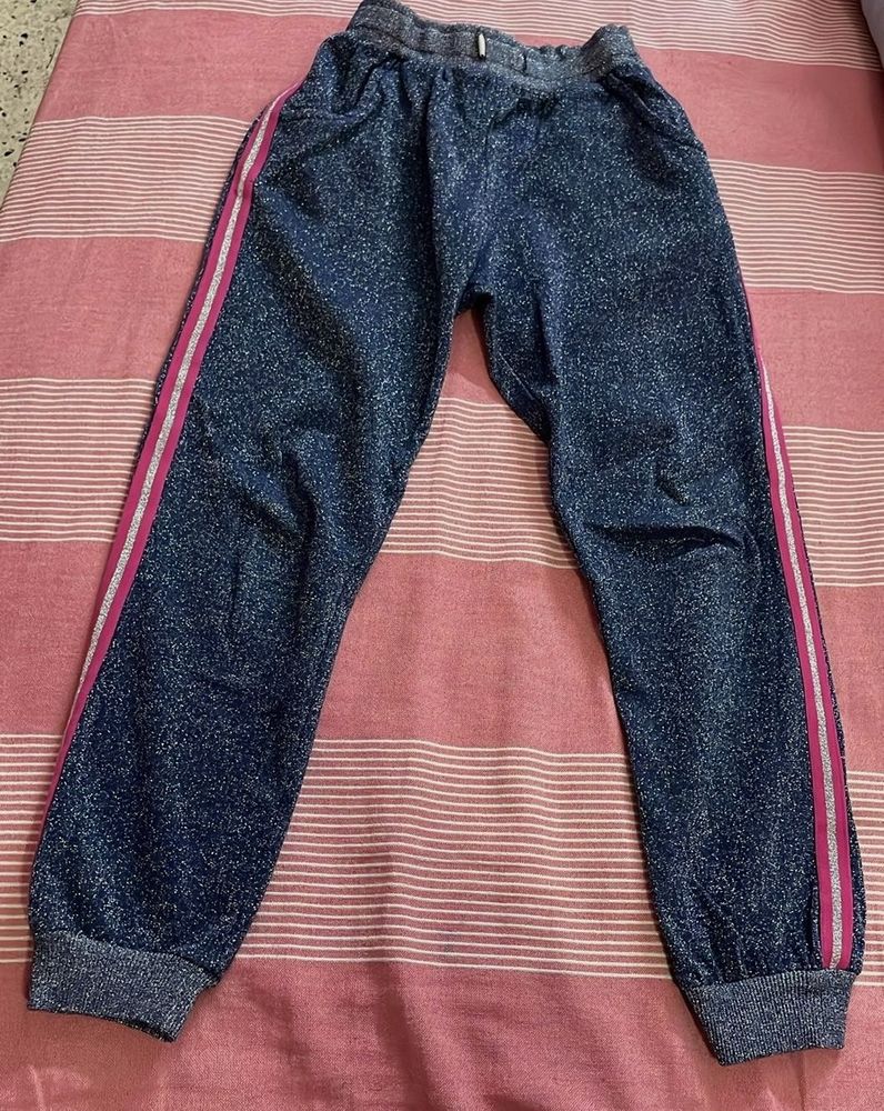 Girls Glittering Sweatpants