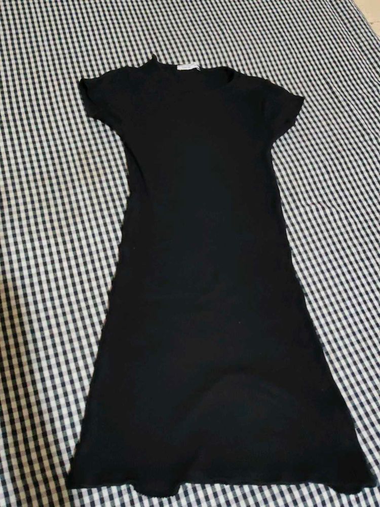 Black T-Shirt Dress