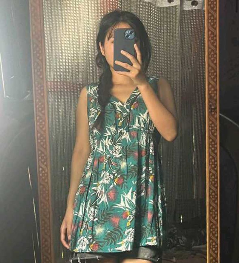 Floral Sleeveless Top