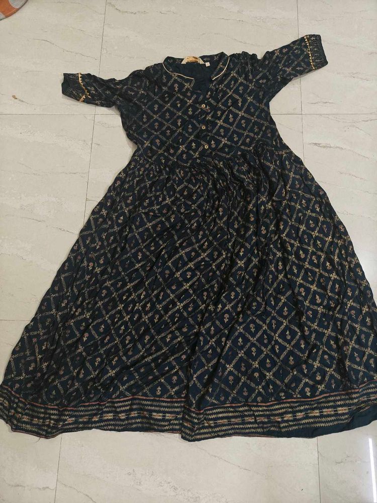 Patterned Maxi Dress