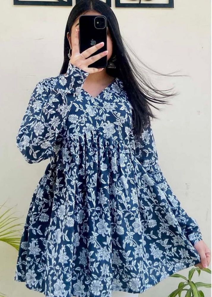 Floral Print Mini Dress