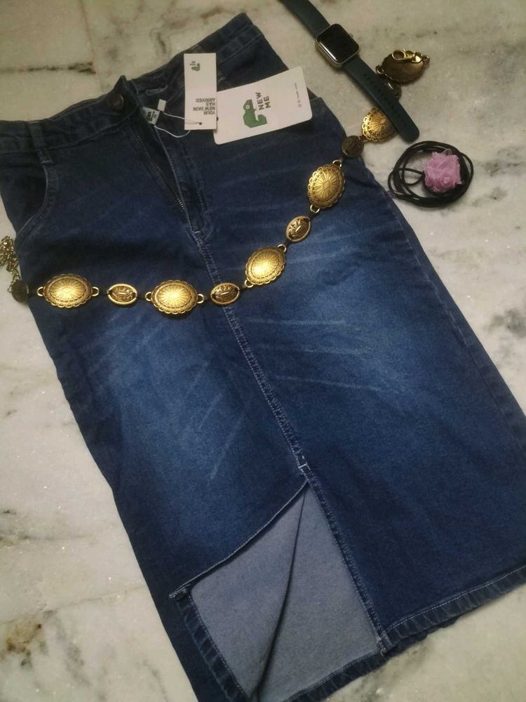 Denim Skirt
