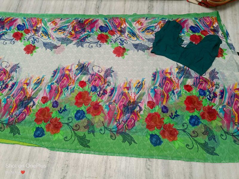 Beautiful Printed Saree