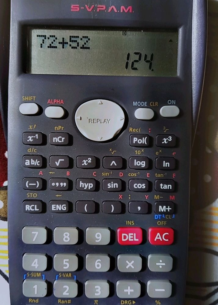 82 ms Scientific Calculator