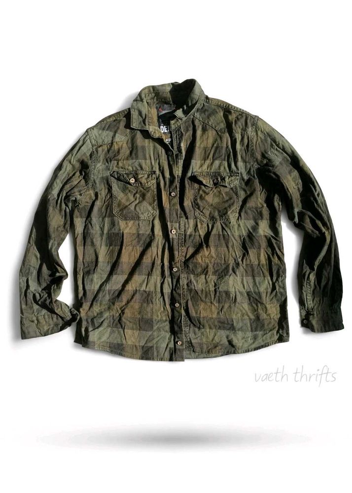 Checked Long Sleeve Shirt