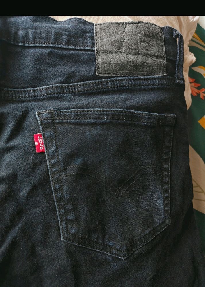 Levis Authentic Black Denim