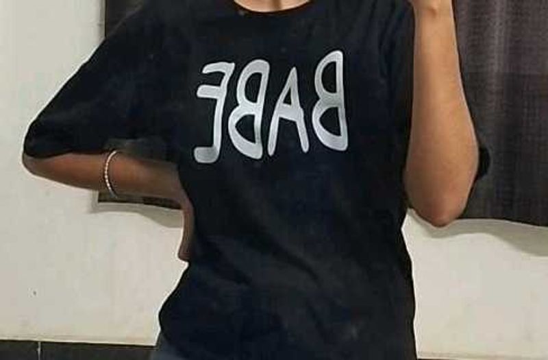 BABE Graphic Print Tee