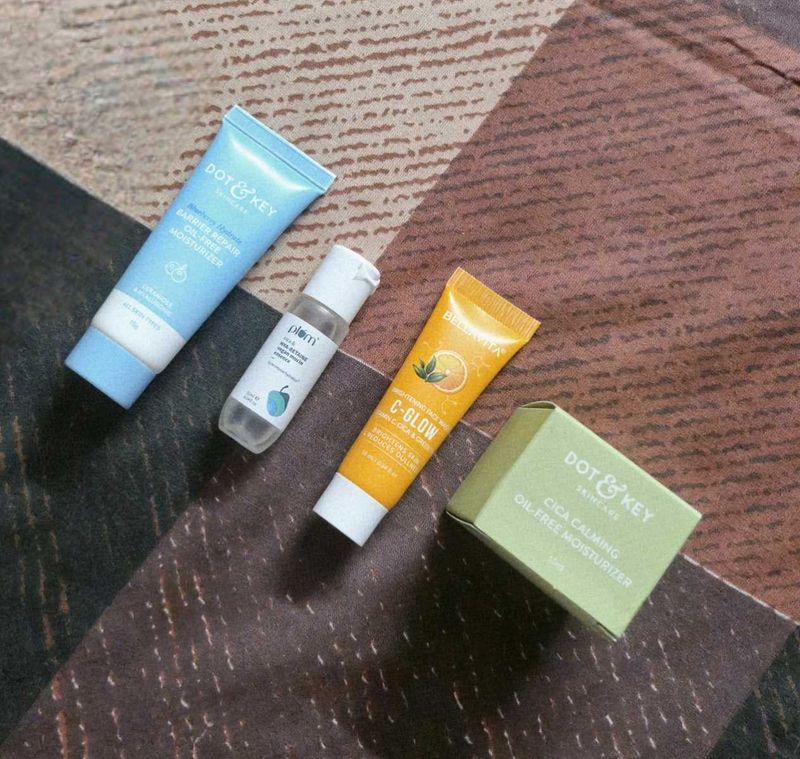 Skincare Minis Bundle: Dot &amp; Key, Plum, Bella Vita