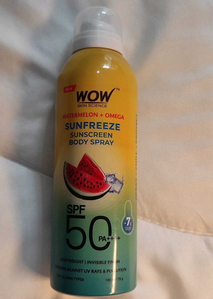 WOW Sunscreen Body Spray SPF 50