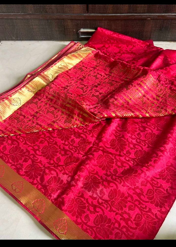 Elegant Red Saree