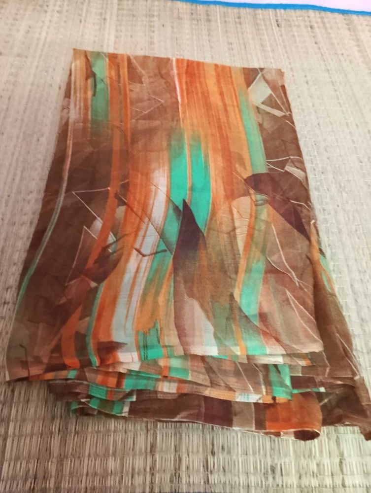New Chiffon Saree With Design