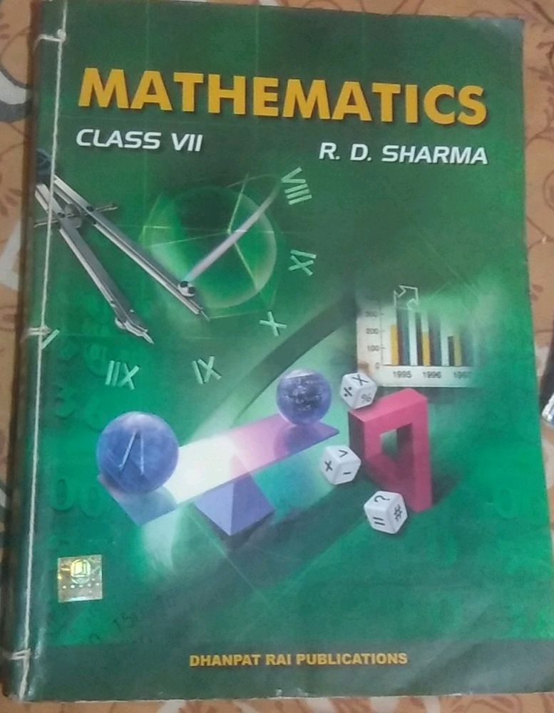 RD SHARMA MATHS BOOK class 7th Seven