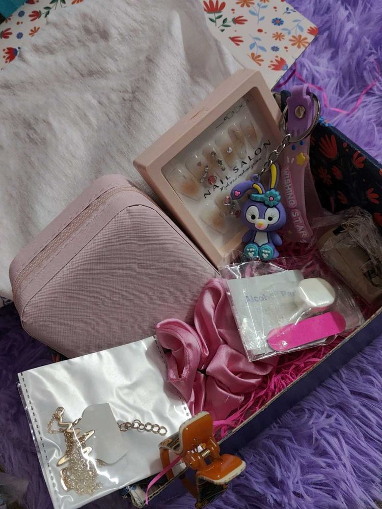 Jewellery Box With Accessories Combo