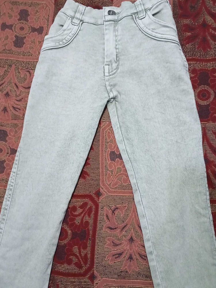 Light Blue Jeans Cotton