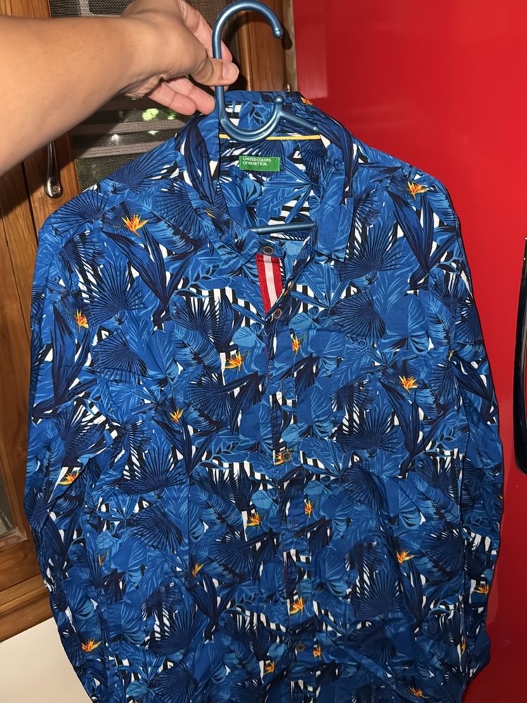 Printed Benetton Shirt
