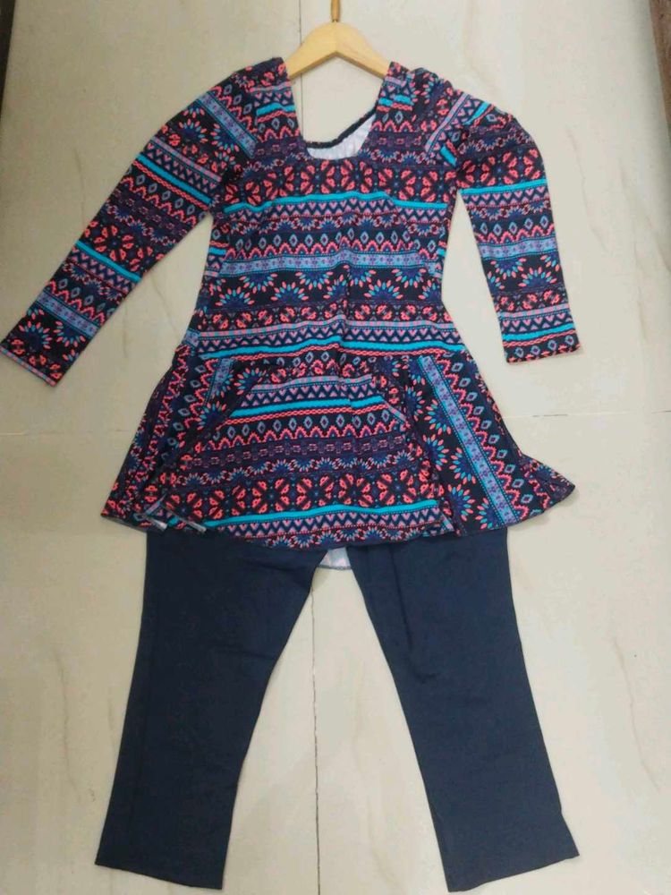 Girls&#39; Full Sleeve Modest Swimwear Set