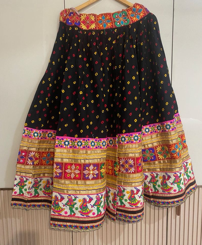 Black Navratri Chaniya Choli