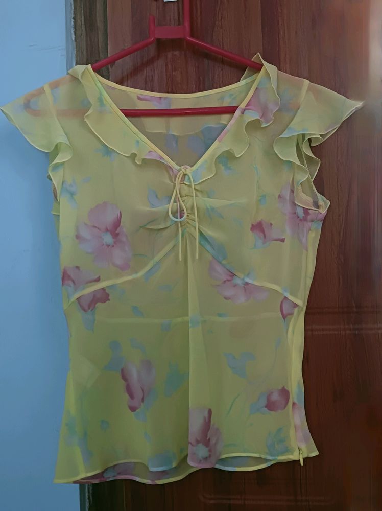 Floral Georgette Top