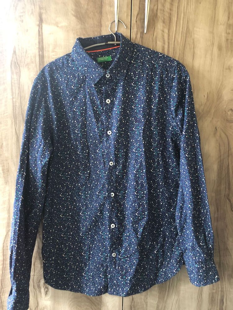 United Colors of Benetton Patterned Shirt