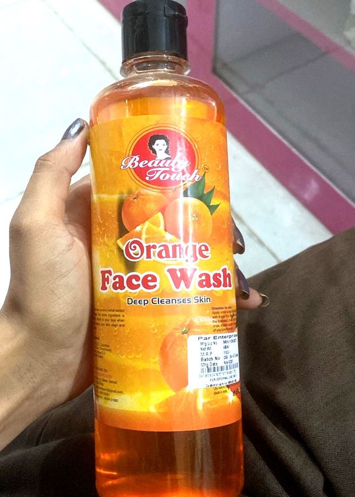 Beauty Touch Orange Face Wash