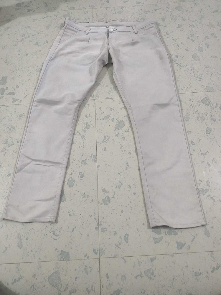 Casual Light Grey Jeans