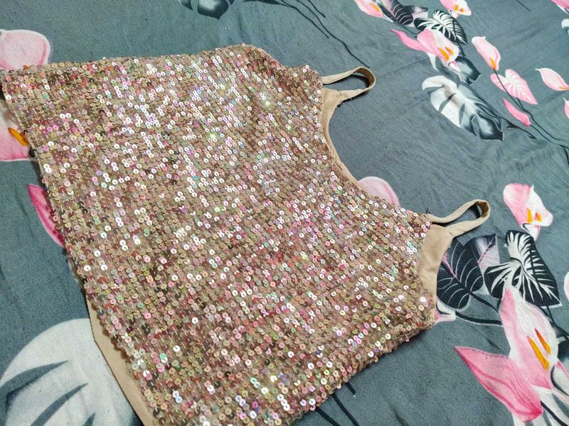 Sequin Cami Top