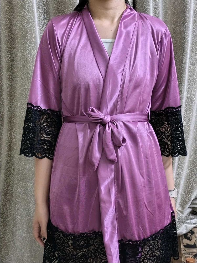 Satin Robe