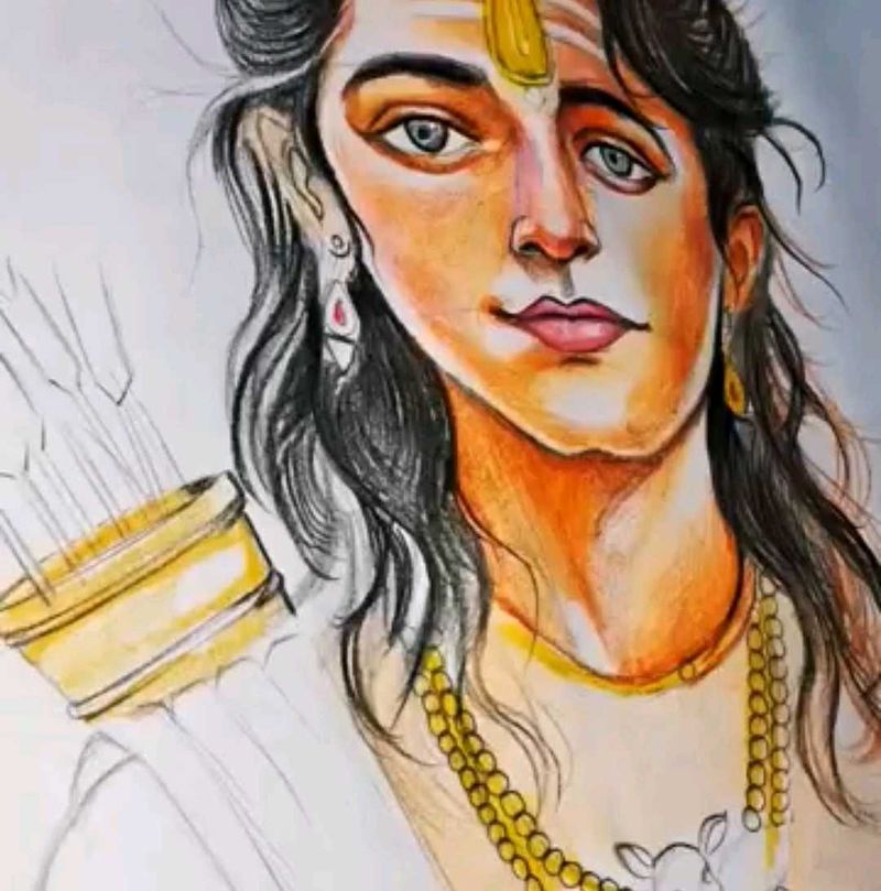 Canvas Shree Ram Ji Ki Painting