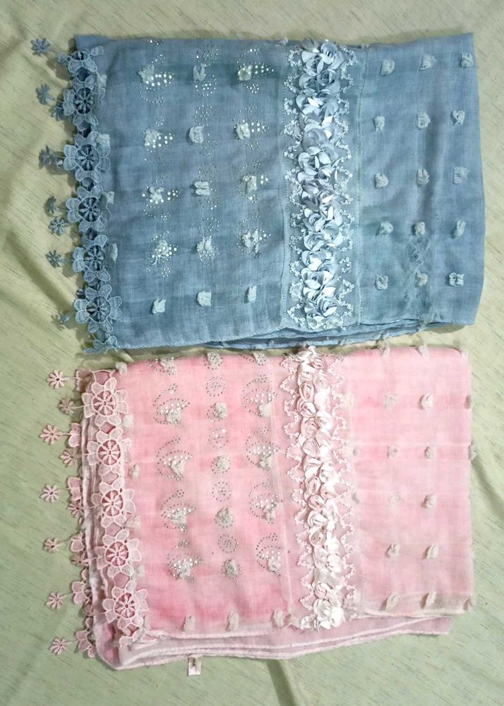 Floral Scarves - Set of 2