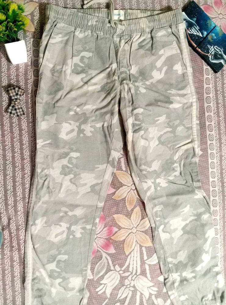 Camo Print Joggers