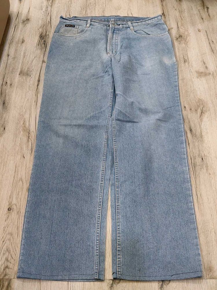 Sc8765 Key Point Beggy Bootcut Jeans Waist 36