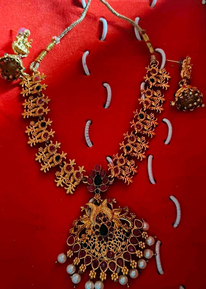 Temple Necklace – Divine Heritage in Every Detail