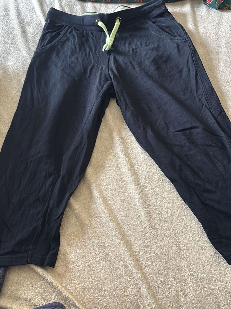 Casual Cropped Pants