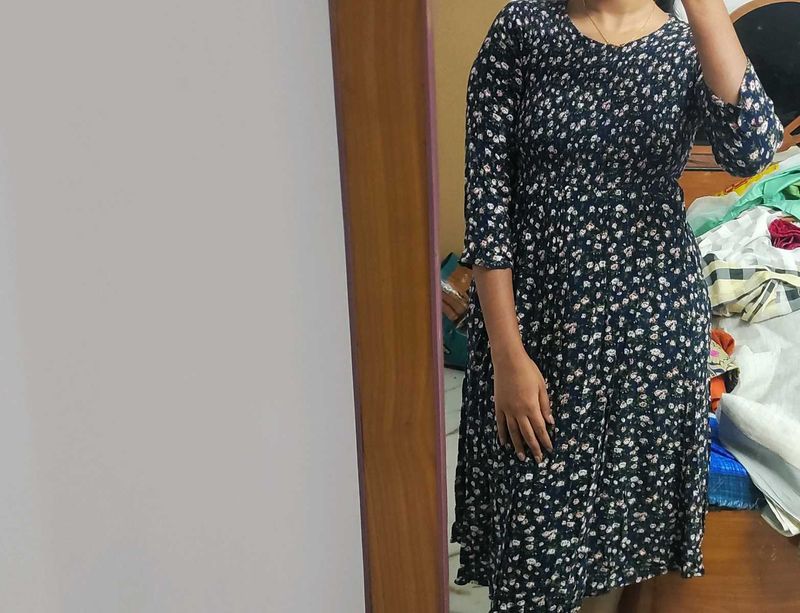 Floral Print Maxi Dress