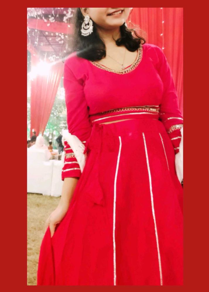 Elegant dark pink lehnga