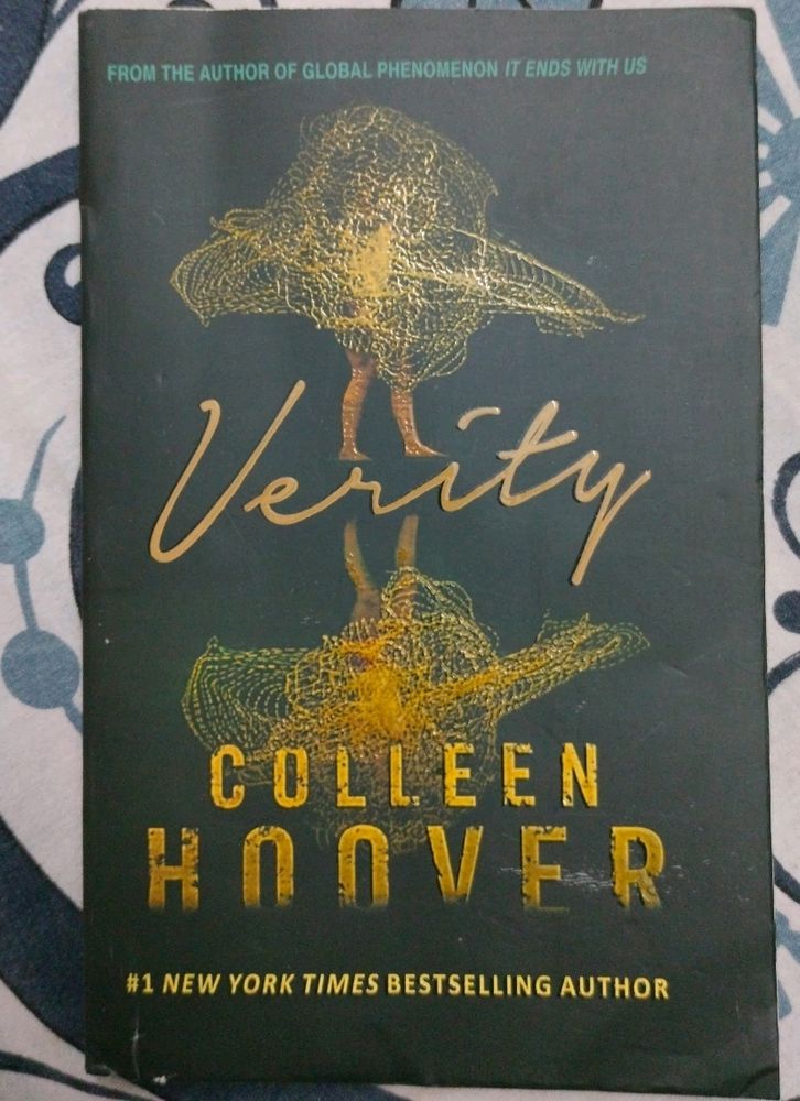 Novel Title: Verity   Author: Colleen Hoover   Genre: Thrillers &amp; Suspense, Romantic Suspense