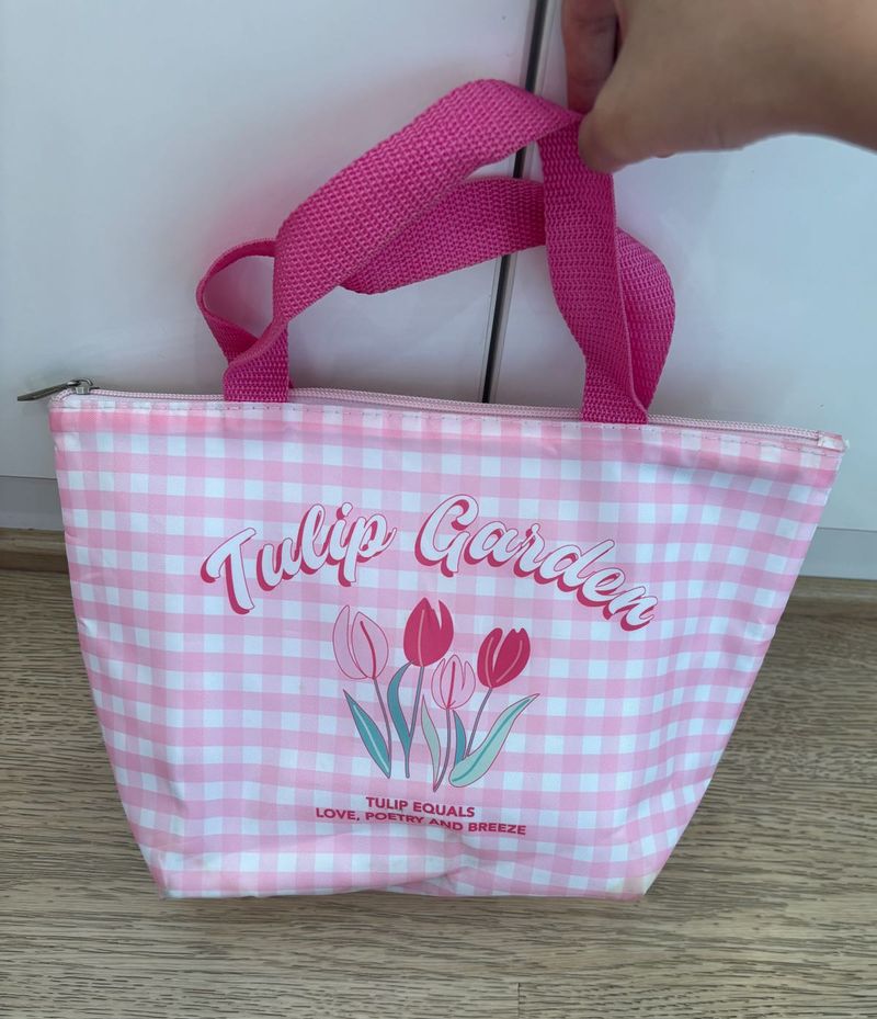 Tulip Garden Tote &amp; Lunch Bag